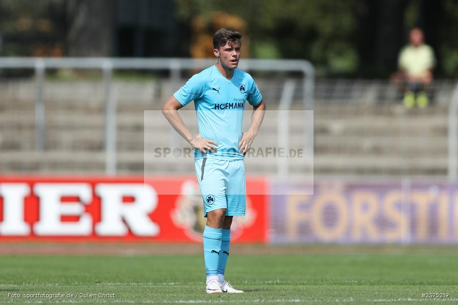 Sidney Raebiger, sport, action, Willy-Sachs-Stadion, SpVgg Greuther Fürth II, Schweinfurt, Saison 2023/2024, SGF, Regionalliga Bayern, Fussball, FCS, BFV, 5. Spieltag, 19.08.2023, 1. FC Schweinfurt 1905 - Bild-ID: 2375219 Sidney Raebiger, sport, action, Willy-Sachs-Stadion, SpVgg Greuther Fürth II, Schweinfurt, Saison 2023/2024, SGF, Regionalliga Bayern, Fussball, FCS, BFV, 5. Spieltag, 19.08.2023, 1. FC Schweinfurt 1905 - Bild-ID: 2375219