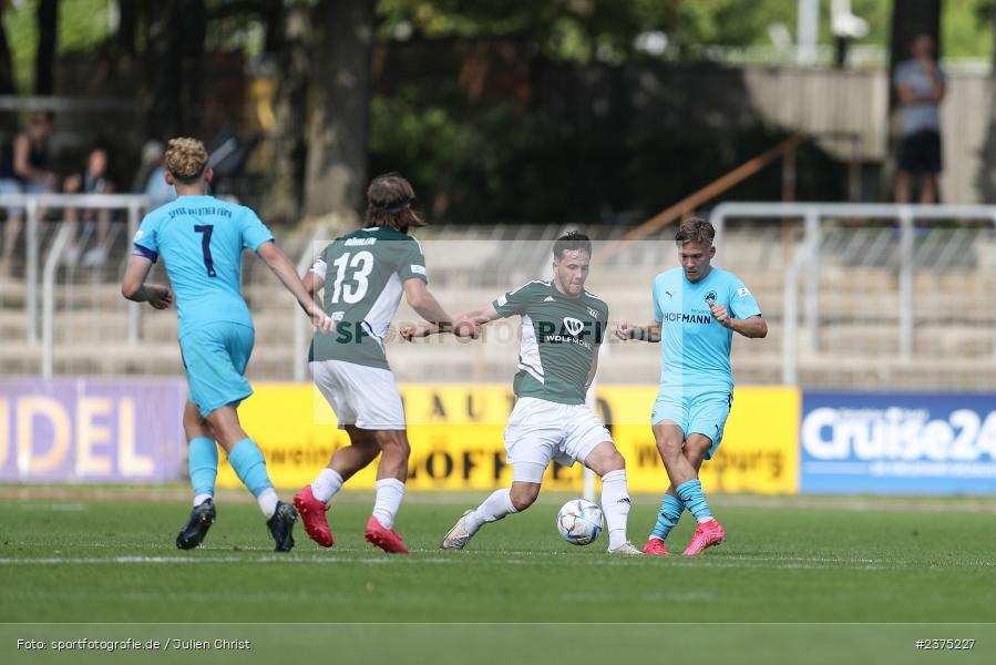 Nils Benedikt Piwernetz, sport, action, Willy-Sachs-Stadion, SpVgg Greuther Fürth II, Schweinfurt, Saison 2023/2024, SGF, Regionalliga Bayern, Fussball, FCS, BFV, 5. Spieltag, 19.08.2023, 1. FC Schweinfurt 1905 - Bild-ID: 2375227 Nils Benedikt Piwernetz, sport, action, Willy-Sachs-Stadion, SpVgg Greuther Fürth II, Schweinfurt, Saison 2023/2024, SGF, Regionalliga Bayern, Fussball, FCS, BFV, 5. Spieltag, 19.08.2023, 1. FC Schweinfurt 1905 - Bild-ID: 2375227