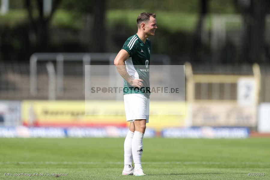 Marc Hänschke, sport, action, Willy-Sachs-Stadion, SpVgg Greuther Fürth II, Schweinfurt, Saison 2023/2024, SGF, Regionalliga Bayern, Fussball, FCS, BFV, 5. Spieltag, 19.08.2023, 1. FC Schweinfurt 1905 - Bild-ID: 2375233