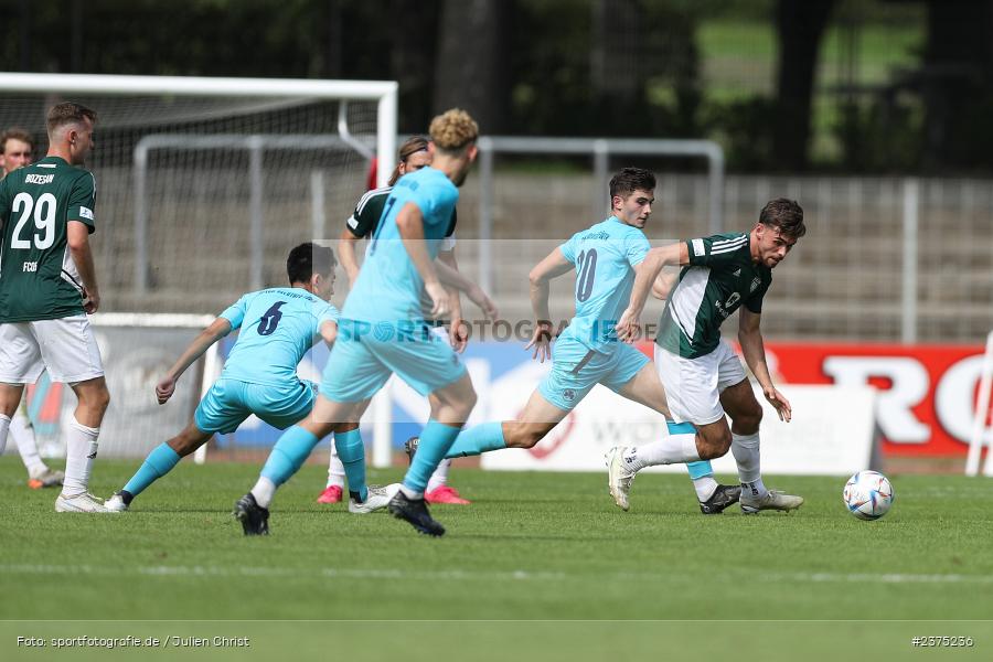 Severo Sturm, sport, action, Willy-Sachs-Stadion, SpVgg Greuther Fürth II, Schweinfurt, Saison 2023/2024, SGF, Regionalliga Bayern, Fussball, FCS, BFV, 5. Spieltag, 19.08.2023, 1. FC Schweinfurt 1905 - Bild-ID: 2375236