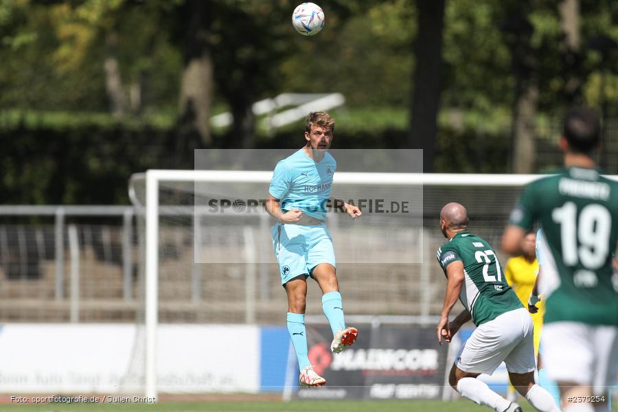 Ben Schlicke, sport, action, Willy-Sachs-Stadion, SpVgg Greuther Fürth II, Schweinfurt, Saison 2023/2024, SGF, Regionalliga Bayern, Fussball, FCS, BFV, 5. Spieltag, 19.08.2023, 1. FC Schweinfurt 1905 - Bild-ID: 2375254