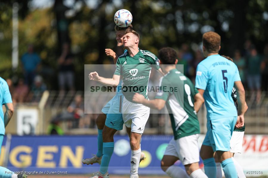 Fabio Bozesan, sport, action, Willy-Sachs-Stadion, SpVgg Greuther Fürth II, Schweinfurt, Saison 2023/2024, SGF, Regionalliga Bayern, Fussball, FCS, BFV, 5. Spieltag, 19.08.2023, 1. FC Schweinfurt 1905 - Bild-ID: 2375258
