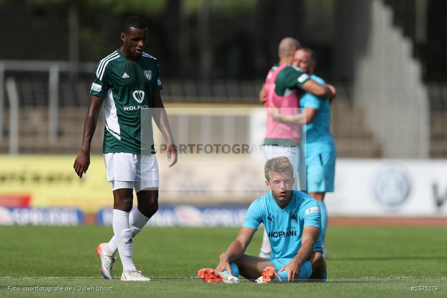 Ben Schlicke, sport, action, Willy-Sachs-Stadion, SpVgg Greuther Fürth II, Schweinfurt, Saison 2023/2024, SGF, Regionalliga Bayern, Fussball, FCS, BFV, 5. Spieltag, 19.08.2023, 1. FC Schweinfurt 1905 - Bild-ID: 2375279