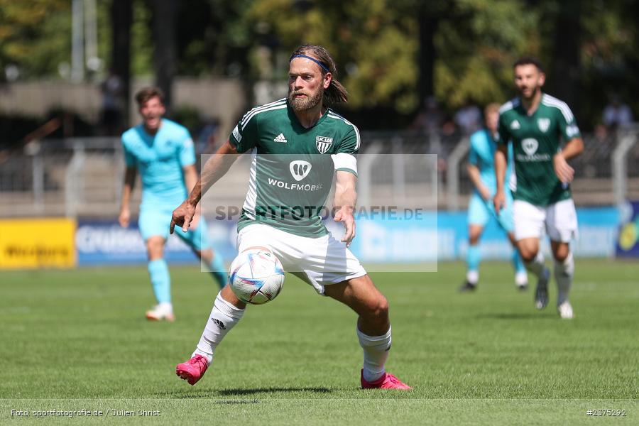 Kristian Böhnlein, sport, action, Willy-Sachs-Stadion, SpVgg Greuther Fürth II, Schweinfurt, Saison 2023/2024, SGF, Regionalliga Bayern, Fussball, FCS, BFV, 5. Spieltag, 19.08.2023, 1. FC Schweinfurt 1905 - Bild-ID: 2375292