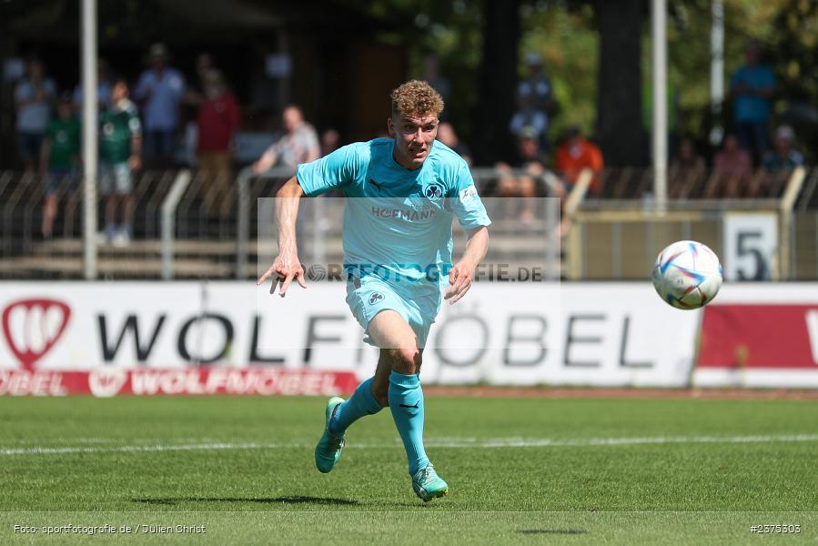 Patrick Götzelmann, sport, action, Willy-Sachs-Stadion, SpVgg Greuther Fürth II, Schweinfurt, Saison 2023/2024, SGF, Regionalliga Bayern, Fussball, FCS, BFV, 5. Spieltag, 19.08.2023, 1. FC Schweinfurt 1905 - Bild-ID: 2375303