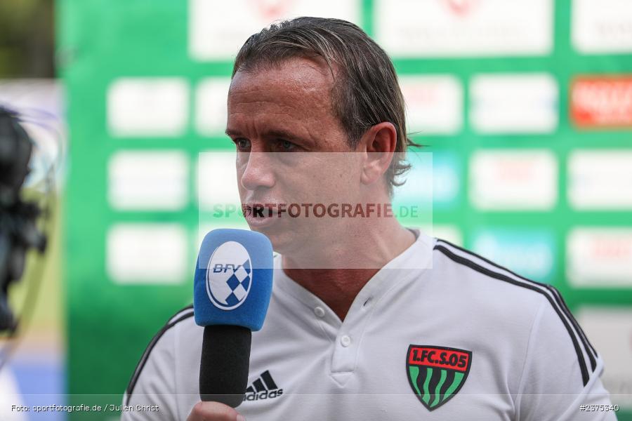 Marc Reitmaier, sport, action, Willy-Sachs-Stadion, SpVgg Greuther Fürth II, Schweinfurt, Saison 2023/2024, SGF, Regionalliga Bayern, Fussball, FCS, BFV, 5. Spieltag, 19.08.2023, 1. FC Schweinfurt 1905 - Bild-ID: 2375340