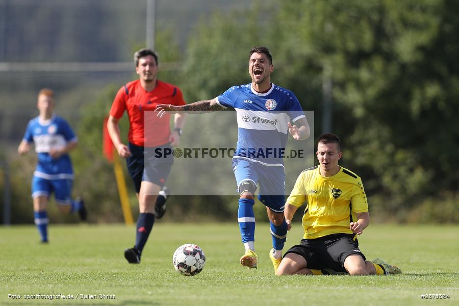 Steffen Bachmann, Sportgelände, Wiesenfeld, 20.08.2023, sport, action, BFV, Fussball, Saison 2023/2024, 2. Spieltag, Kreisklasse Würzburg, BSC, FCWH, BSC Aura, FC Wiesenfeld-Halsbach - Bild-ID: 2375384