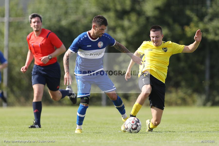 Steffen Bachmann, Sportgelände, Wiesenfeld, 20.08.2023, sport, action, BFV, Fussball, Saison 2023/2024, 2. Spieltag, Kreisklasse Würzburg, BSC, FCWH, BSC Aura, FC Wiesenfeld-Halsbach - Bild-ID: 2375385