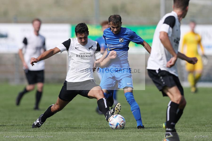 Lukas Höfling, Sportgelände, Esselbach, 20.08.2023, sport, action, BFV, Fussball, Saison 2023/2024, 4. Spieltag, Kreisliga Würzburg, FVS, FSV, FV Steinfeld/Hausen-Rohrbach, FSV Esselbach-Steinmark - Bild-ID: 2375405 Lukas Höfling, Sportgelände, Esselbach, 20.08.2023, sport, action, BFV, Fussball, Saison 2023/2024, 4. Spieltag, Kreisliga Würzburg, FVS, FSV, FV Steinfeld/Hausen-Rohrbach, FSV Esselbach-Steinmark - Bild-ID: 2375405