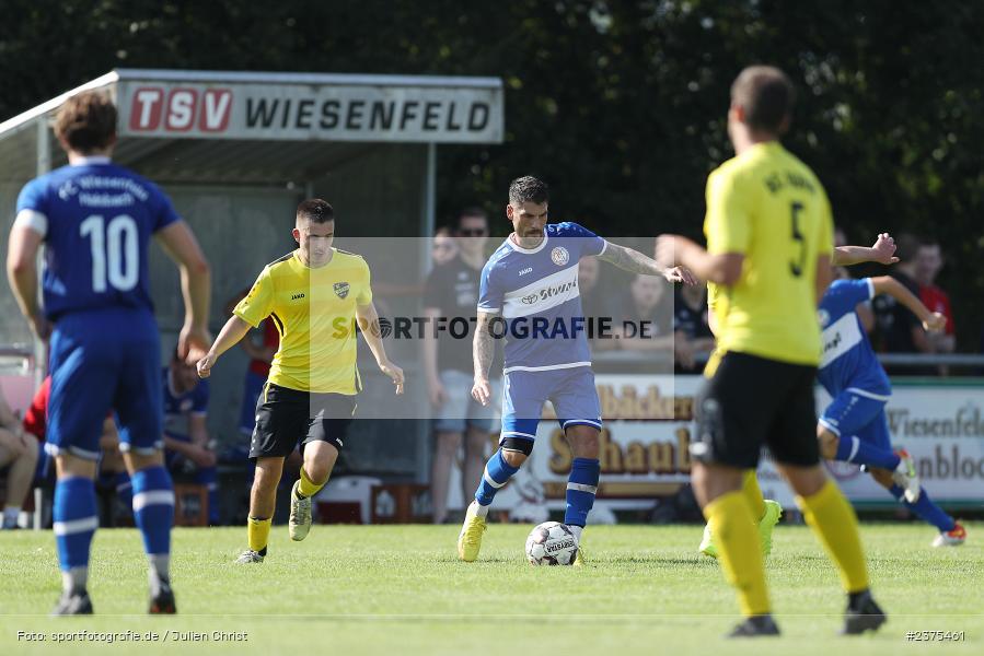 Steffen Bachmann, Sportgelände, Wiesenfeld, 20.08.2023, sport, action, BFV, Fussball, Saison 2023/2024, 2. Spieltag, Kreisklasse Würzburg, BSC, FCWH, BSC Aura, FC Wiesenfeld-Halsbach - Bild-ID: 2375461