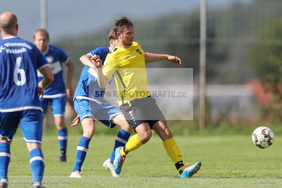 Carlo Spiegel, Sportgelände, Wiesenfeld, 20.08.2023, sport, action, BFV, Fussball, Saison 2023/2024, 2. Spieltag, Kreisklasse Würzburg, BSC, FCWH, BSC Aura, FC Wiesenfeld-Halsbach - Bild-ID: 2375479