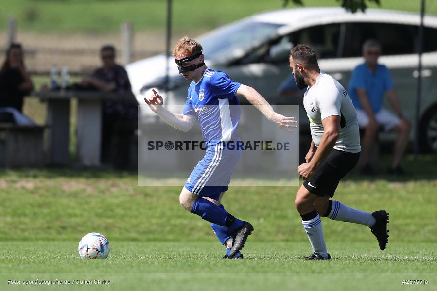 Nico Holesch, Sportgelände, Esselbach, 20.08.2023, sport, action, BFV, Fussball, Saison 2023/2024, 2. Spieltag, A-Klasse Würzburg, TVM, FSV, TV Marktheidenfeld, FSV Esselbach-Steinmark II - Bild-ID: 2375516