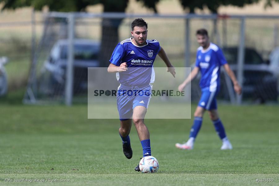 Eray Özbay, Sportgelände, Esselbach, 20.08.2023, sport, action, BFV, Fussball, Saison 2023/2024, 2. Spieltag, A-Klasse Würzburg, TVM, FSV, TV Marktheidenfeld, FSV Esselbach-Steinmark II - Bild-ID: 2375530