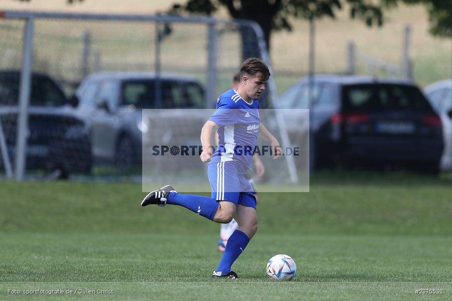 Adrian Zinßer, Sportgelände, Esselbach, 20.08.2023, sport, action, BFV, Fussball, Saison 2023/2024, 2. Spieltag, A-Klasse Würzburg, TVM, FSV, TV Marktheidenfeld, FSV Esselbach-Steinmark II - Bild-ID: 2375532