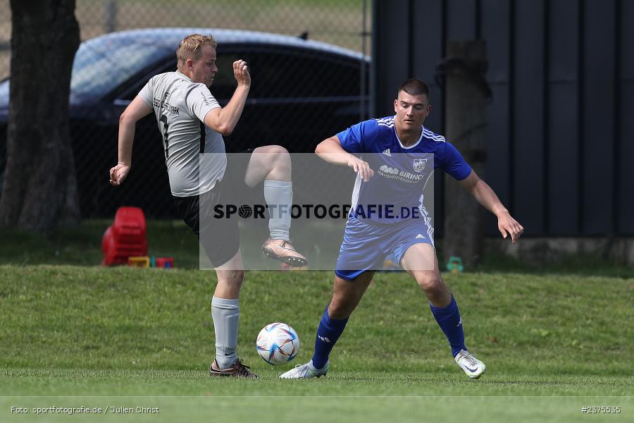 Dominik Vukovic, Sportgelände, Esselbach, 20.08.2023, sport, action, BFV, Fussball, Saison 2023/2024, 2. Spieltag, A-Klasse Würzburg, TVM, FSV, TV Marktheidenfeld, FSV Esselbach-Steinmark II - Bild-ID: 2375535
