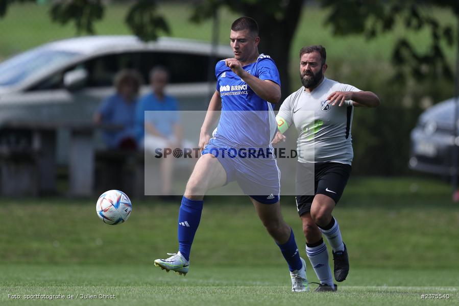 Dominik Vukovic, Sportgelände, Esselbach, 20.08.2023, sport, action, BFV, Fussball, Saison 2023/2024, 2. Spieltag, A-Klasse Würzburg, TVM, FSV, TV Marktheidenfeld, FSV Esselbach-Steinmark II - Bild-ID: 2375540