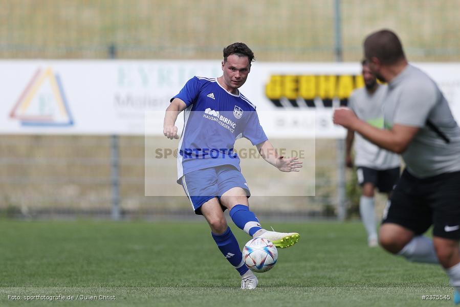 Fynn Schöfer, Sportgelände, Esselbach, 20.08.2023, sport, action, BFV, Fussball, Saison 2023/2024, 2. Spieltag, A-Klasse Würzburg, TVM, FSV, TV Marktheidenfeld, FSV Esselbach-Steinmark II - Bild-ID: 2375545