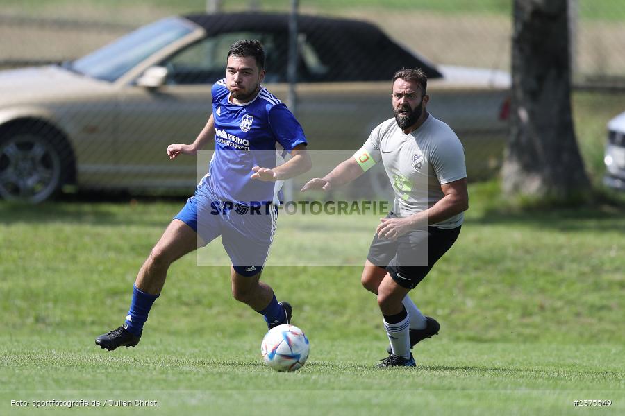 Eray Özbay, Sportgelände, Esselbach, 20.08.2023, sport, action, BFV, Fussball, Saison 2023/2024, 2. Spieltag, A-Klasse Würzburg, TVM, FSV, TV Marktheidenfeld, FSV Esselbach-Steinmark II - Bild-ID: 2375549