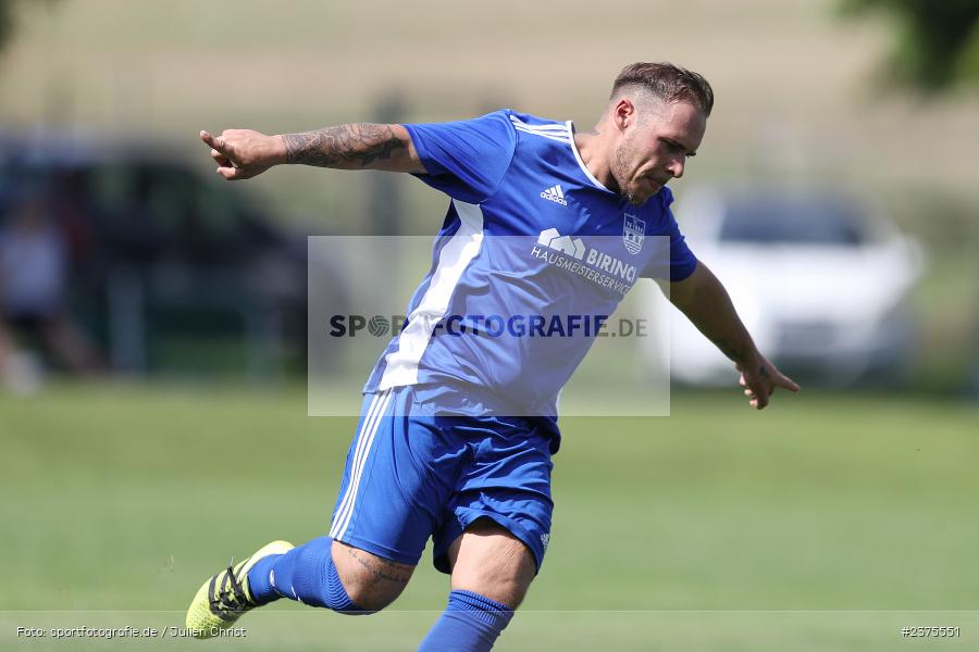 David Gravera, Sportgelände, Esselbach, 20.08.2023, sport, action, BFV, Fussball, Saison 2023/2024, 2. Spieltag, A-Klasse Würzburg, TVM, FSV, TV Marktheidenfeld, FSV Esselbach-Steinmark II - Bild-ID: 2375551