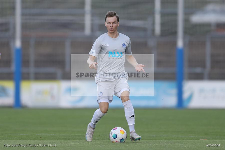 Tom Schulz, Stadion am Schönbusch, Aschaffenburg, 25.08.2023, sport, action, BFV, Fussball, Saison 2023/2024, 6. Spieltag, Regionalliga Bayern, TGM, SVA, Türkgücü München, SV Viktoria Aschaffenburg - Bild-ID: 2375584