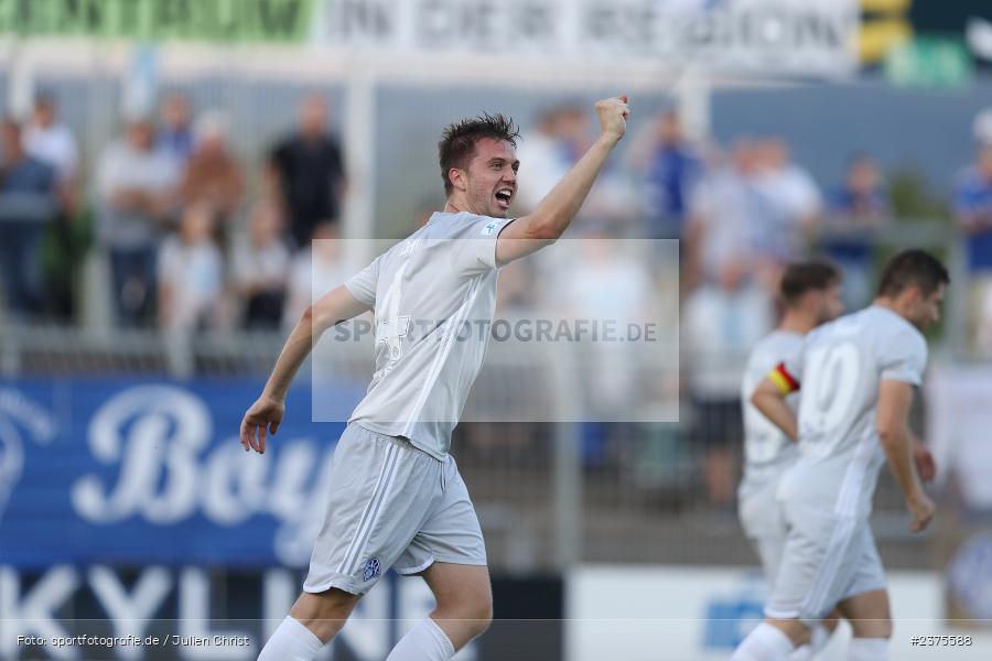 Luca Dähn, Stadion am Schönbusch, Aschaffenburg, 25.08.2023, sport, action, BFV, Fussball, Saison 2023/2024, 6. Spieltag, Regionalliga Bayern, TGM, SVA, Türkgücü München, SV Viktoria Aschaffenburg - Bild-ID: 2375588