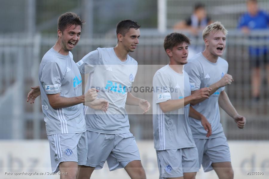 Luca Dähn, Stadion am Schönbusch, Aschaffenburg, 25.08.2023, sport, action, BFV, Fussball, Saison 2023/2024, 6. Spieltag, Regionalliga Bayern, TGM, SVA, Türkgücü München, SV Viktoria Aschaffenburg - Bild-ID: 2375590