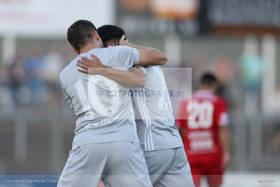 Benjamin Baier, Stadion am Schönbusch, Aschaffenburg, 25.08.2023, sport, action, BFV, Fussball, Saison 2023/2024, 6. Spieltag, Regionalliga Bayern, TGM, SVA, Türkgücü München, SV Viktoria Aschaffenburg - Bild-ID: 2375591