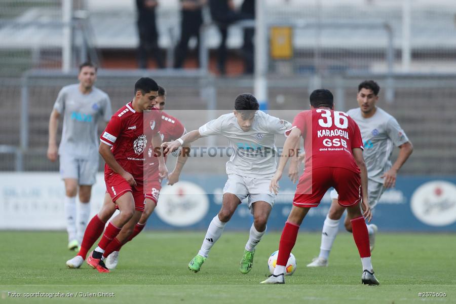 Arda Nadaroglu, Stadion am Schönbusch, Aschaffenburg, 25.08.2023, sport, action, BFV, Fussball, Saison 2023/2024, 6. Spieltag, Regionalliga Bayern, TGM, SVA, Türkgücü München, SV Viktoria Aschaffenburg - Bild-ID: 2375606