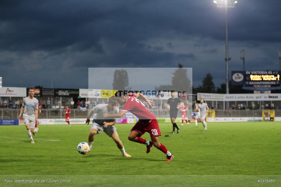 Halit Yilmaz, Stadion am Schönbusch, Aschaffenburg, 25.08.2023, sport, action, BFV, Fussball, Saison 2023/2024, 6. Spieltag, Regionalliga Bayern, TGM, SVA, Türkgücü München, SV Viktoria Aschaffenburg - Bild-ID: 2375650 Halit Yilmaz, Stadion am Schönbusch, Aschaffenburg, 25.08.2023, sport, action, BFV, Fussball, Saison 2023/2024, 6. Spieltag, Regionalliga Bayern, TGM, SVA, Türkgücü München, SV Viktoria Aschaffenburg - Bild-ID: 2375650