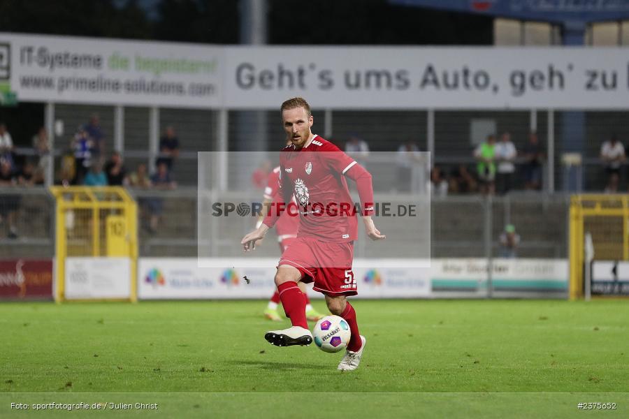 Christoph Rech, Stadion am Schönbusch, Aschaffenburg, 25.08.2023, sport, action, BFV, Fussball, Saison 2023/2024, 6. Spieltag, Regionalliga Bayern, TGM, SVA, Türkgücü München, SV Viktoria Aschaffenburg - Bild-ID: 2375652 Christoph Rech, Stadion am Schönbusch, Aschaffenburg, 25.08.2023, sport, action, BFV, Fussball, Saison 2023/2024, 6. Spieltag, Regionalliga Bayern, TGM, SVA, Türkgücü München, SV Viktoria Aschaffenburg - Bild-ID: 2375652