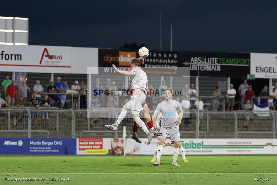 Emre Tunc, Stadion am Schönbusch, Aschaffenburg, 25.08.2023, sport, action, BFV, Fussball, Saison 2023/2024, 6. Spieltag, Regionalliga Bayern, TGM, SVA, Türkgücü München, SV Viktoria Aschaffenburg - Bild-ID: 2375657