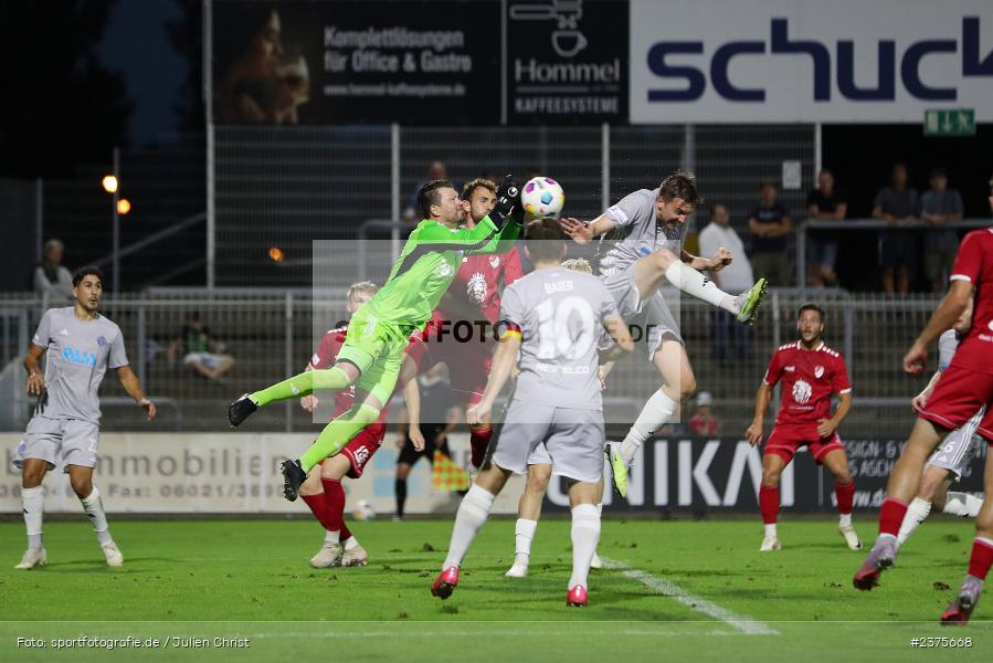 Max Grün, Stadion am Schönbusch, Aschaffenburg, 25.08.2023, sport, action, BFV, Fussball, Saison 2023/2024, 6. Spieltag, Regionalliga Bayern, TGM, SVA, Türkgücü München, SV Viktoria Aschaffenburg - Bild-ID: 2375668