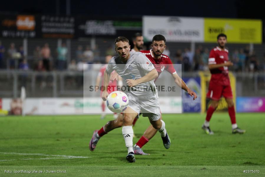 Alexandru Paraschiv, Stadion am Schönbusch, Aschaffenburg, 25.08.2023, sport, action, BFV, Fussball, Saison 2023/2024, 6. Spieltag, Regionalliga Bayern, TGM, SVA, Türkgücü München, SV Viktoria Aschaffenburg - Bild-ID: 2375670 Alexandru Paraschiv, Stadion am Schönbusch, Aschaffenburg, 25.08.2023, sport, action, BFV, Fussball, Saison 2023/2024, 6. Spieltag, Regionalliga Bayern, TGM, SVA, Türkgücü München, SV Viktoria Aschaffenburg - Bild-ID: 2375670
