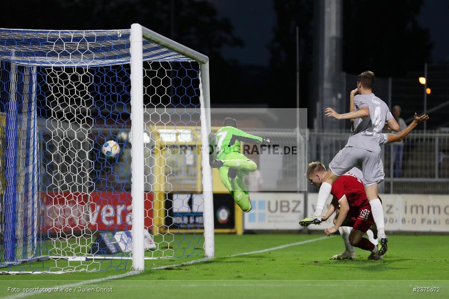 Max Grün, Stadion am Schönbusch, Aschaffenburg, 25.08.2023, sport, action, BFV, Fussball, Saison 2023/2024, 6. Spieltag, Regionalliga Bayern, TGM, SVA, Türkgücü München, SV Viktoria Aschaffenburg - Bild-ID: 2375672
