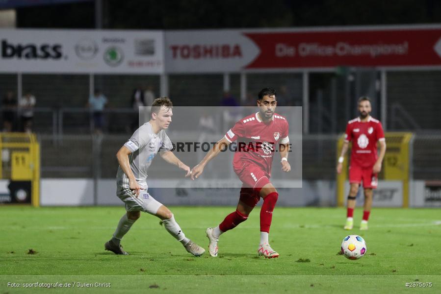 Ünal Tosun, Stadion am Schönbusch, Aschaffenburg, 25.08.2023, sport, action, BFV, Fussball, Saison 2023/2024, 6. Spieltag, Regionalliga Bayern, TGM, SVA, Türkgücü München, SV Viktoria Aschaffenburg - Bild-ID: 2375675 Ünal Tosun, Stadion am Schönbusch, Aschaffenburg, 25.08.2023, sport, action, BFV, Fussball, Saison 2023/2024, 6. Spieltag, Regionalliga Bayern, TGM, SVA, Türkgücü München, SV Viktoria Aschaffenburg - Bild-ID: 2375675
