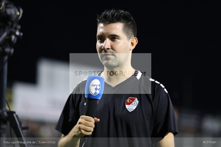Alper Kayabunar, Stadion am Schönbusch, Aschaffenburg, 25.08.2023, sport, action, BFV, Fussball, Saison 2023/2024, 6. Spieltag, Regionalliga Bayern, TGM, SVA, Türkgücü München, SV Viktoria Aschaffenburg - Bild-ID: 2375681