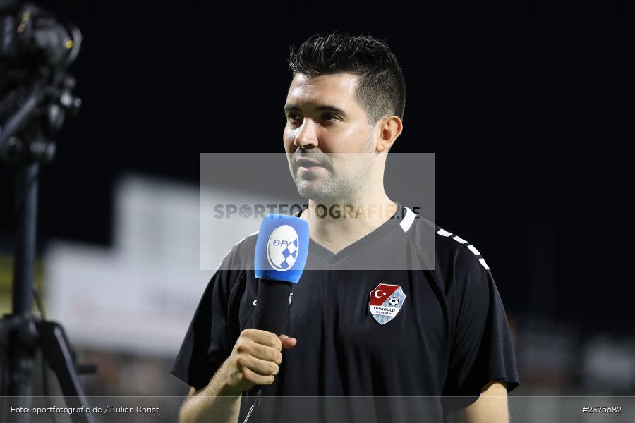 Alper Kayabunar, Stadion am Schönbusch, Aschaffenburg, 25.08.2023, sport, action, BFV, Fussball, Saison 2023/2024, 6. Spieltag, Regionalliga Bayern, TGM, SVA, Türkgücü München, SV Viktoria Aschaffenburg - Bild-ID: 2375682