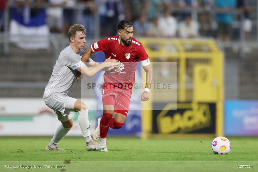 Ünal Tosun, Stadion am Schönbusch, Aschaffenburg, 25.08.2023, sport, action, BFV, Fussball, Saison 2023/2024, 6. Spieltag, Regionalliga Bayern, TGM, SVA, Türkgücü München, SV Viktoria Aschaffenburg - Bild-ID: 2375724 Ünal Tosun, Stadion am Schönbusch, Aschaffenburg, 25.08.2023, sport, action, BFV, Fussball, Saison 2023/2024, 6. Spieltag, Regionalliga Bayern, TGM, SVA, Türkgücü München, SV Viktoria Aschaffenburg - Bild-ID: 2375724