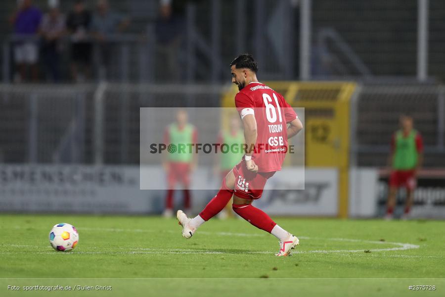 Ünal Tosun, Stadion am Schönbusch, Aschaffenburg, 25.08.2023, sport, action, BFV, Fussball, Saison 2023/2024, 6. Spieltag, Regionalliga Bayern, TGM, SVA, Türkgücü München, SV Viktoria Aschaffenburg - Bild-ID: 2375728 Ünal Tosun, Stadion am Schönbusch, Aschaffenburg, 25.08.2023, sport, action, BFV, Fussball, Saison 2023/2024, 6. Spieltag, Regionalliga Bayern, TGM, SVA, Türkgücü München, SV Viktoria Aschaffenburg - Bild-ID: 2375728