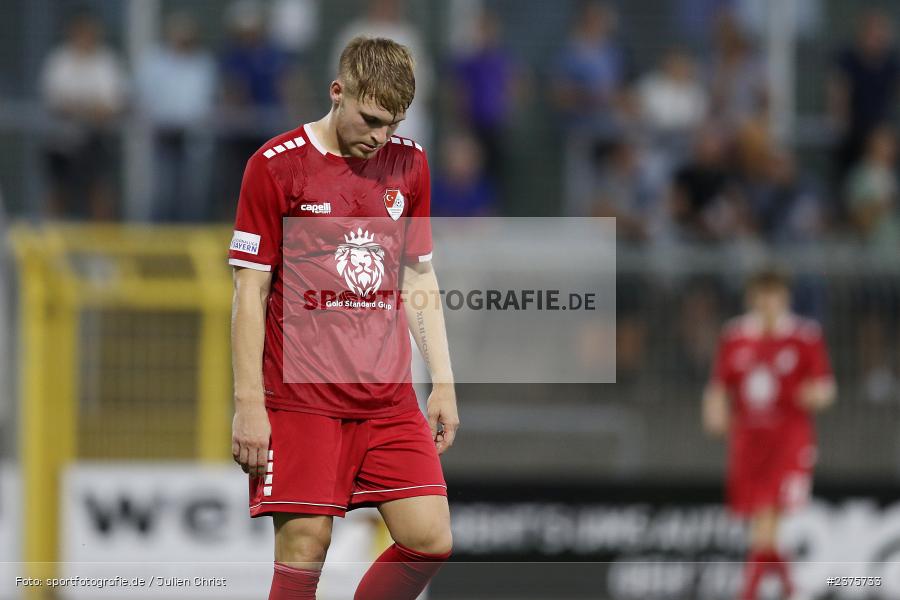 Stefan Maderer, Stadion am Schönbusch, Aschaffenburg, 25.08.2023, sport, action, BFV, Fussball, Saison 2023/2024, 6. Spieltag, Regionalliga Bayern, TGM, SVA, Türkgücü München, SV Viktoria Aschaffenburg - Bild-ID: 2375733