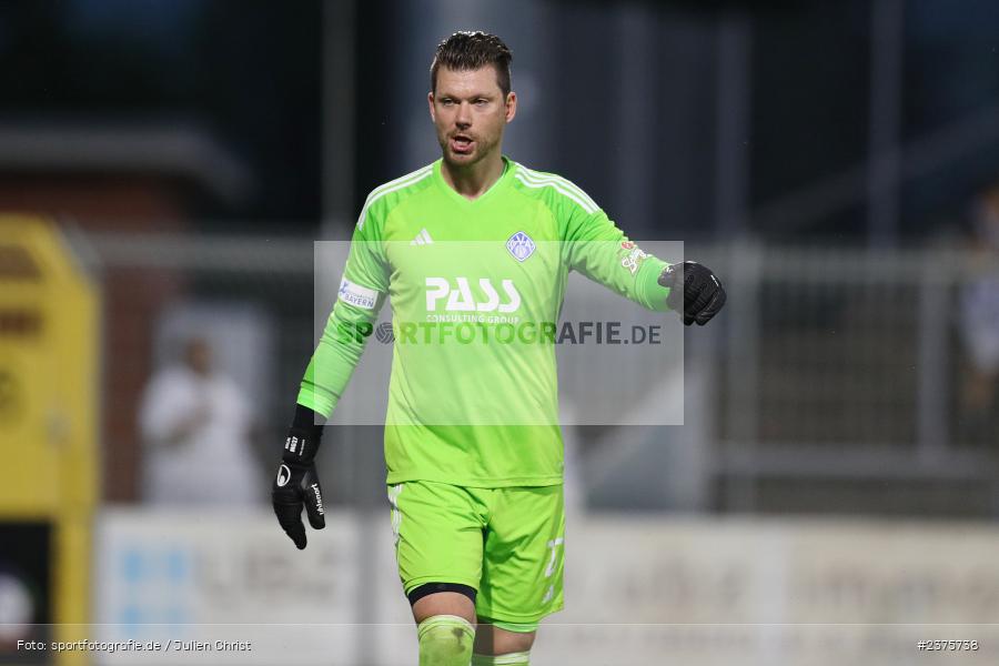 Max Grün, Stadion am Schönbusch, Aschaffenburg, 25.08.2023, sport, action, BFV, Fussball, Saison 2023/2024, 6. Spieltag, Regionalliga Bayern, TGM, SVA, Türkgücü München, SV Viktoria Aschaffenburg - Bild-ID: 2375738