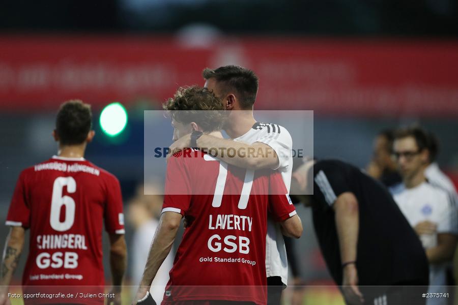 Raphael Peter, Stadion am Schönbusch, Aschaffenburg, 25.08.2023, sport, action, BFV, Fussball, Saison 2023/2024, 6. Spieltag, Regionalliga Bayern, TGM, SVA, Türkgücü München, SV Viktoria Aschaffenburg - Bild-ID: 2375741