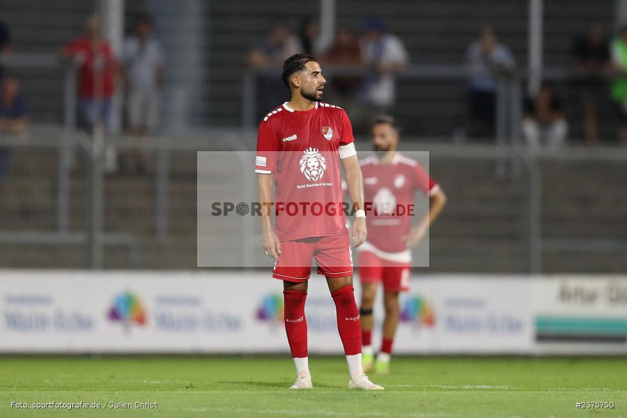 Ünal Tosun, Stadion am Schönbusch, Aschaffenburg, 25.08.2023, sport, action, BFV, Fussball, Saison 2023/2024, 6. Spieltag, Regionalliga Bayern, TGM, SVA, Türkgücü München, SV Viktoria Aschaffenburg - Bild-ID: 2375750