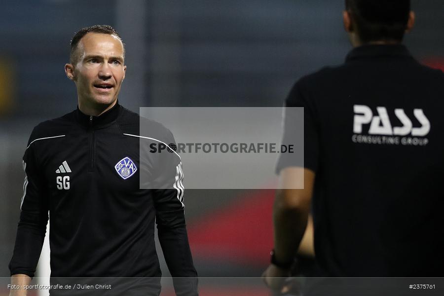 Simon Goldhammer, Stadion am Schönbusch, Aschaffenburg, 25.08.2023, sport, action, BFV, Fussball, Saison 2023/2024, 6. Spieltag, Regionalliga Bayern, TGM, SVA, Türkgücü München, SV Viktoria Aschaffenburg - Bild-ID: 2375761