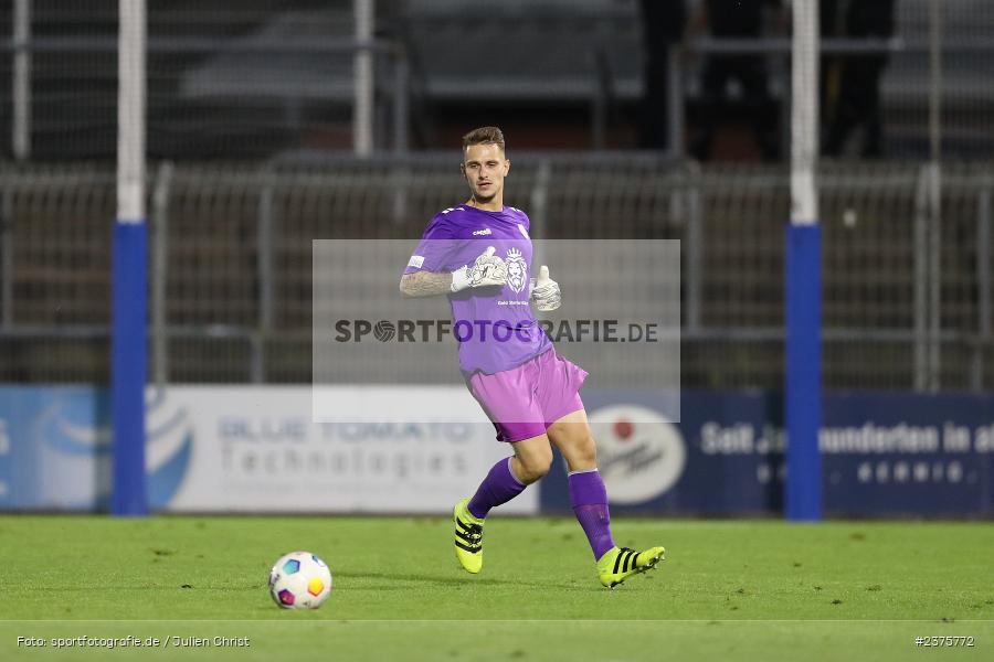 Sebastian Kolbe, Stadion am Schönbusch, Aschaffenburg, 25.08.2023, sport, action, BFV, Fussball, Saison 2023/2024, 6. Spieltag, Regionalliga Bayern, TGM, SVA, Türkgücü München, SV Viktoria Aschaffenburg - Bild-ID: 2375772