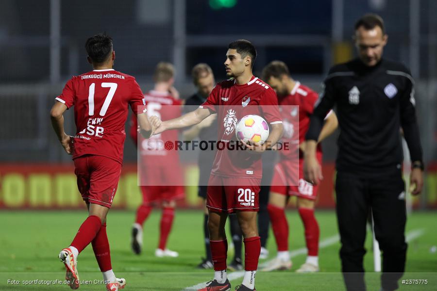 Halit Yilmaz, Stadion am Schönbusch, Aschaffenburg, 25.08.2023, sport, action, BFV, Fussball, Saison 2023/2024, 6. Spieltag, Regionalliga Bayern, TGM, SVA, Türkgücü München, SV Viktoria Aschaffenburg - Bild-ID: 2375775 Halit Yilmaz, Stadion am Schönbusch, Aschaffenburg, 25.08.2023, sport, action, BFV, Fussball, Saison 2023/2024, 6. Spieltag, Regionalliga Bayern, TGM, SVA, Türkgücü München, SV Viktoria Aschaffenburg - Bild-ID: 2375775