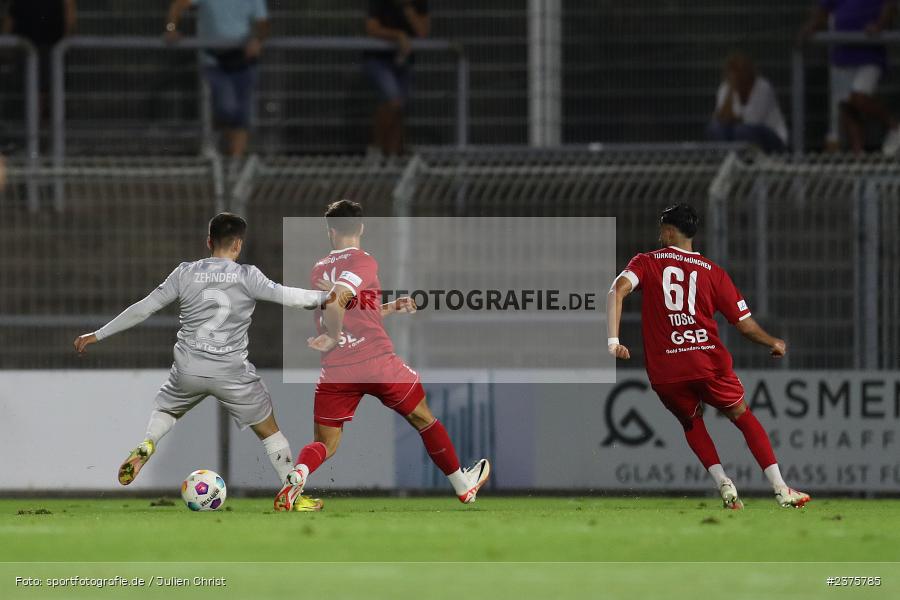 Silas Tom Zehnder, Stadion am Schönbusch, Aschaffenburg, 25.08.2023, sport, action, BFV, Fussball, Saison 2023/2024, 6. Spieltag, Regionalliga Bayern, TGM, SVA, Türkgücü München, SV Viktoria Aschaffenburg - Bild-ID: 2375785 Silas Tom Zehnder, Stadion am Schönbusch, Aschaffenburg, 25.08.2023, sport, action, BFV, Fussball, Saison 2023/2024, 6. Spieltag, Regionalliga Bayern, TGM, SVA, Türkgücü München, SV Viktoria Aschaffenburg - Bild-ID: 2375785