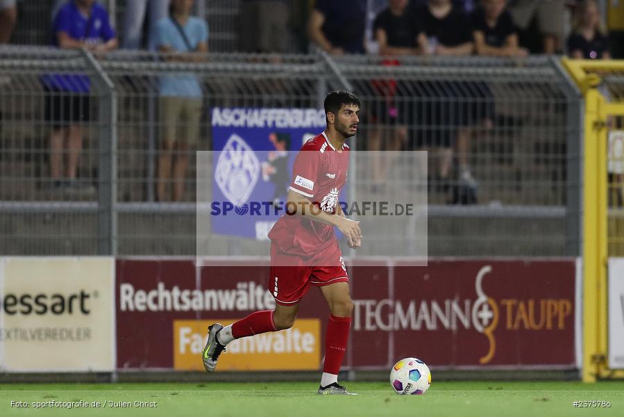 Ishak Karaogul, Stadion am Schönbusch, Aschaffenburg, 25.08.2023, sport, action, BFV, Fussball, Saison 2023/2024, 6. Spieltag, Regionalliga Bayern, TGM, SVA, Türkgücü München, SV Viktoria Aschaffenburg - Bild-ID: 2375786 Ishak Karaogul, Stadion am Schönbusch, Aschaffenburg, 25.08.2023, sport, action, BFV, Fussball, Saison 2023/2024, 6. Spieltag, Regionalliga Bayern, TGM, SVA, Türkgücü München, SV Viktoria Aschaffenburg - Bild-ID: 2375786