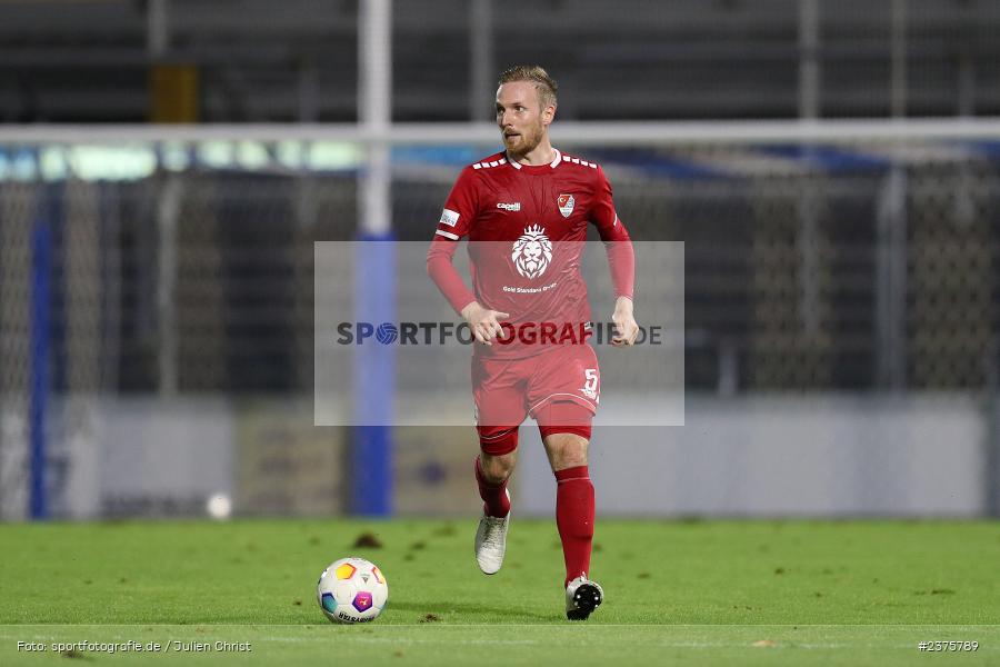 Christoph Rech, Stadion am Schönbusch, Aschaffenburg, 25.08.2023, sport, action, BFV, Fussball, Saison 2023/2024, 6. Spieltag, Regionalliga Bayern, TGM, SVA, Türkgücü München, SV Viktoria Aschaffenburg - Bild-ID: 2375789