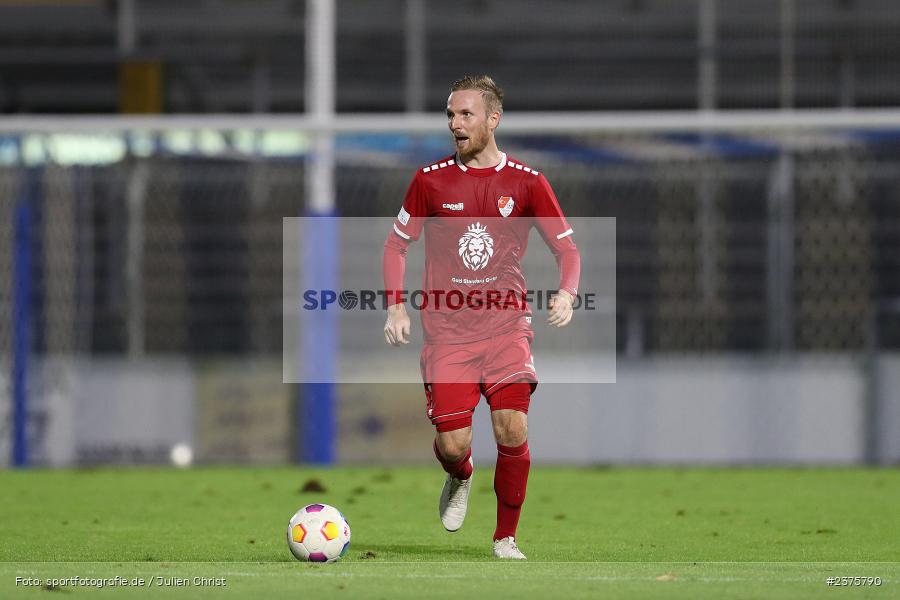 Christoph Rech, Stadion am Schönbusch, Aschaffenburg, 25.08.2023, sport, action, BFV, Fussball, Saison 2023/2024, 6. Spieltag, Regionalliga Bayern, TGM, SVA, Türkgücü München, SV Viktoria Aschaffenburg - Bild-ID: 2375790